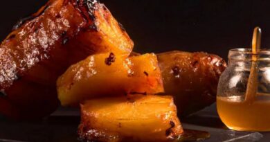 La receta de Nacho Sierra: camote glaseado con miel, canela y tomillo