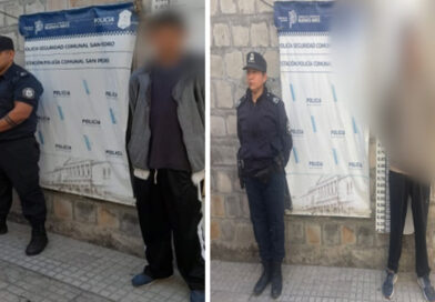 Dos detenidos en la vía publica en posesión de estupefacientes