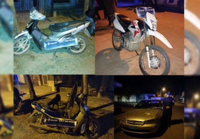 Operativo Saturación en San Pedro: secuestran tres motos y un automóvil