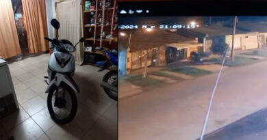 Robaron una moto en Villa Igoillo