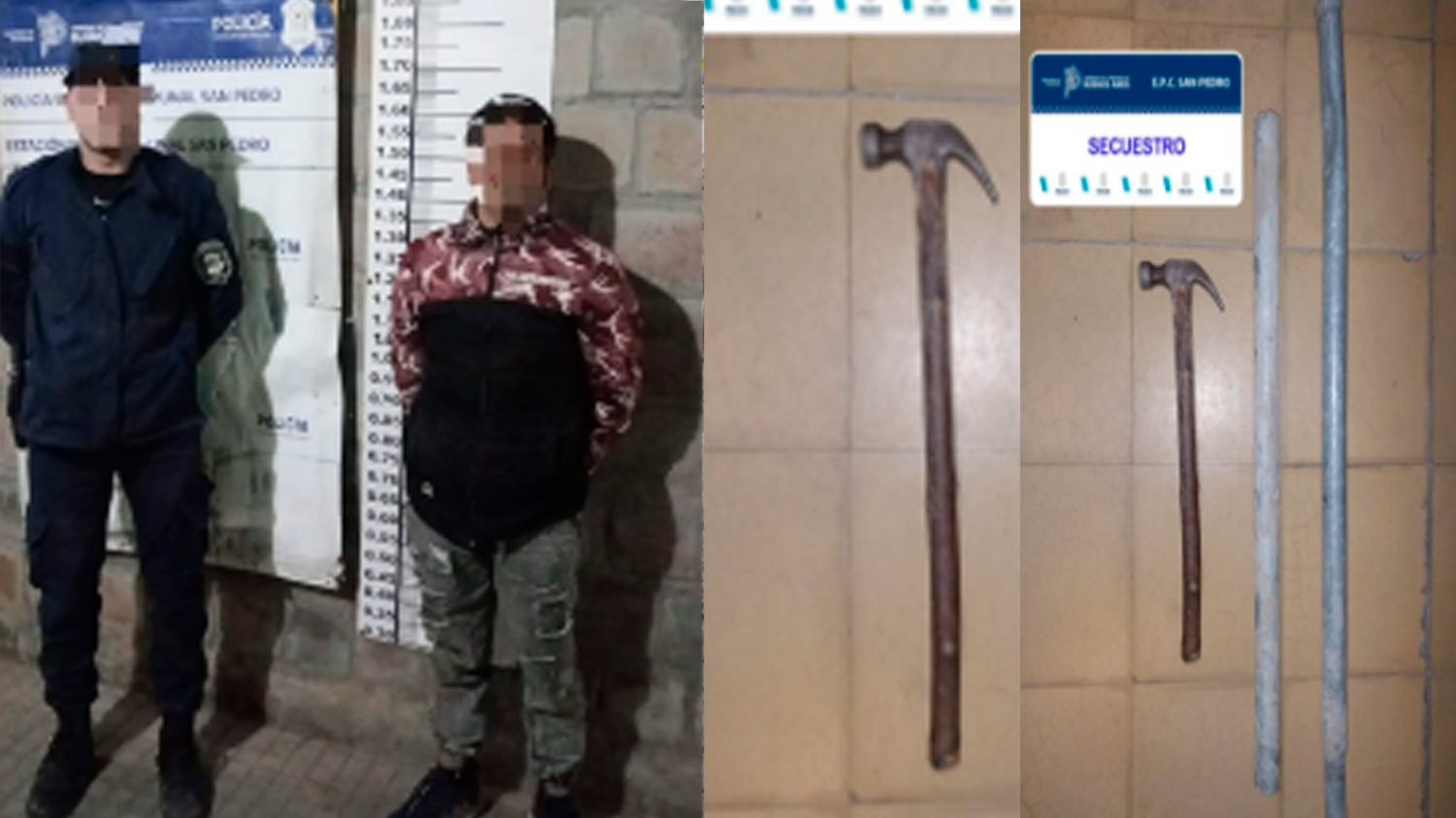 Un hombre y su hijo golpearon intensamente a un familiar causándole ...