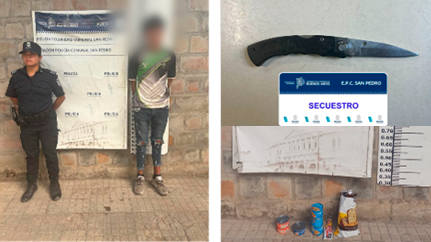 Detienen a delincuente que robó mercadería de un comercio en Saavedra y ...