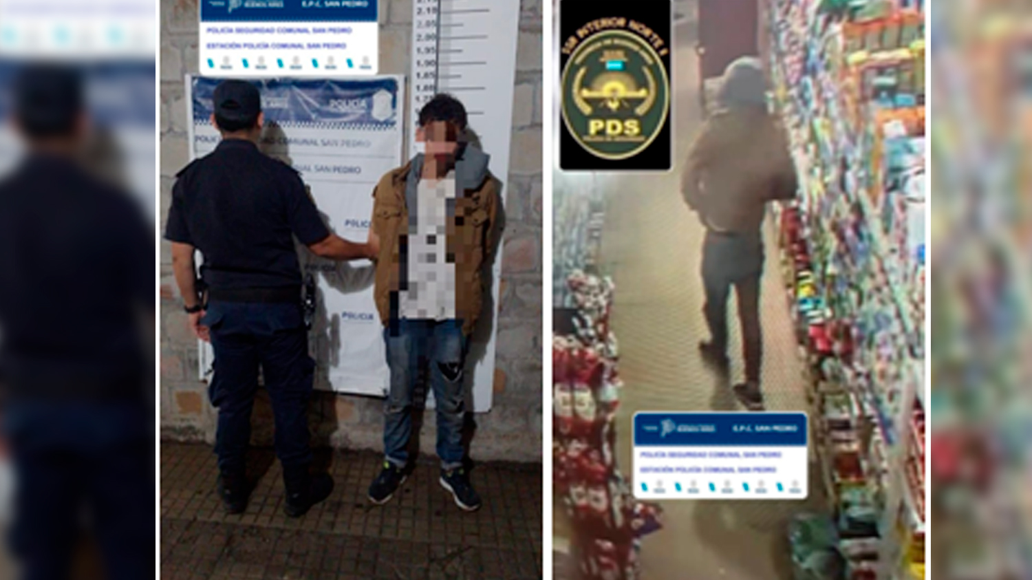 Un comerciante retuvo a un delincuente que intentaba robar en su local ...