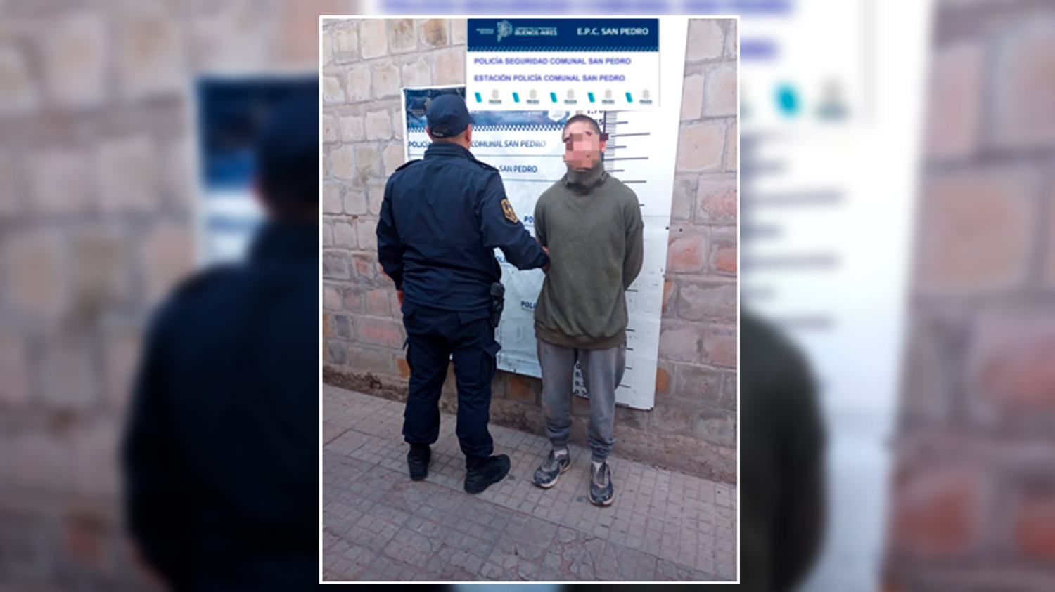 Irrumpió en la casa de su ex pareja y fue capturado por la policía ...