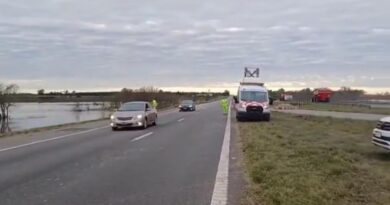 San Nicolás: Asaltaron a un gruero en Ruta 9 tras simular pedir ayuda en la banquina