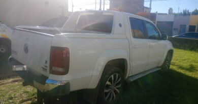 Secuestran camioneta que circulaba a más de 160 km/h por la zona céntrica