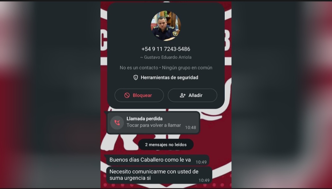 Denuncian intentos de estafa con falsos perfiles policiales en whatsapp ...