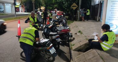 Controles vehiculares: retuvieron 20 motos por distintas infracciones