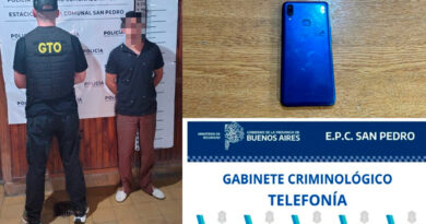 Allanamiento en Riobamba y 39: la Policía esclareció un caso de robo y amenazas