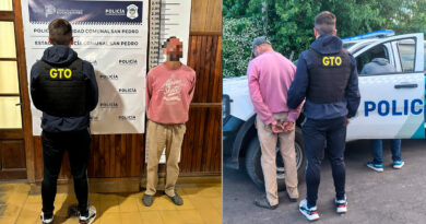 Detienen a un hombre con condena por violencia familiar