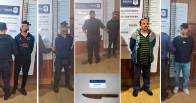 Diversos operativos policiales dejaron varios aprehendidos y detenidos