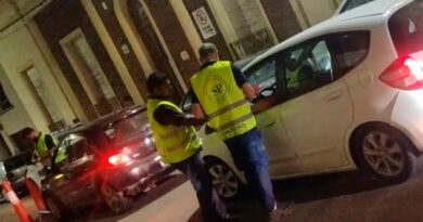 Operativo de tránsito en Pellegrini y Olivera César terminó con un vehículo incautado