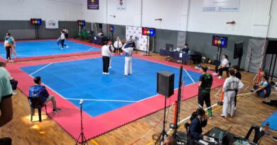 Certamen de Taekwondo Olímpico en el Club Atlético Mitre