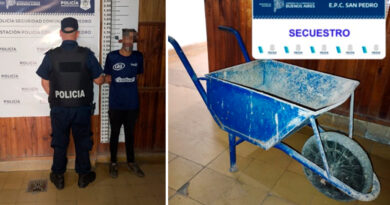 Detienen a un hombre tras robar herramientas de una camioneta estacionada