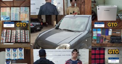 Nuevos detalles del raid delictivo: cómo fue la detención de los malvivientes cuando ingresaban a San Pedro