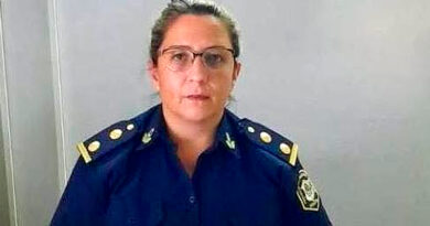 La comisario Valeria Sosa deja Baradero