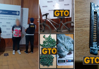 Allanamiento: secuestran droga, un cargador y recuperan una bicicleta robada