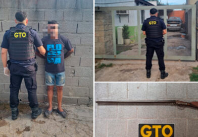 Allanamiento por amenazas y lesiones: un aprehendido y secuestro de una escopeta