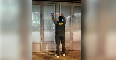 Operativo de saturación: clausuran local nocturno en zona comercial