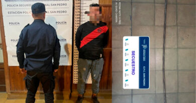 Violencia brutal: golpeó a su ex pareja con un hierro y terminó detenido