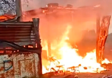 Familia perdió todo en un incendio que podría haber sido intencional y pide ayuda tras quedar en la calle