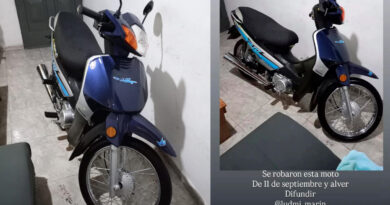 Robo de una moto fue denunciado en redes sociales
