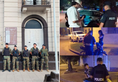 Intensifican patrullajes y controles en barrios