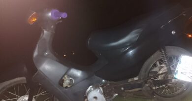 Difundieron en facebook el robo de una motomel 110