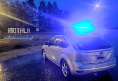 Despiste en el acceso a Río Tala: dos personas fueron hospitalizadas y el vehículo quedó secuestrado