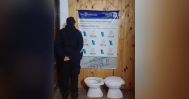 Recuperaron elementos robados del Club Las Palmeras y lograron identificar al autor