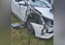 Accidente y vuelco en el km. 146 de la Ruta 9: un herido