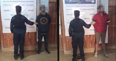 Captura activa: cayeron dos hombres buscados por la justicia
