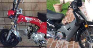 Inseguridad: otras dos motos robadas y solicitan información para encontrarlas