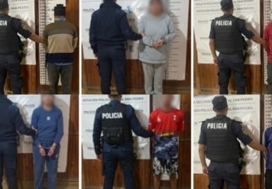 Siete aprehendidos y un policía herido tras incidentes durante un allanamiento en La Tosquera