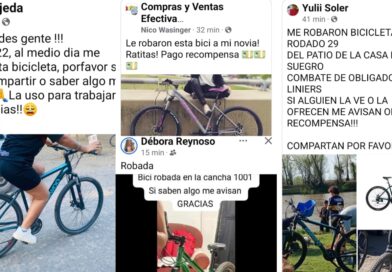 Preocupación por el robo de bicicletas: al menos cuatro vecinos denunciaron hechos durante el fin de semana