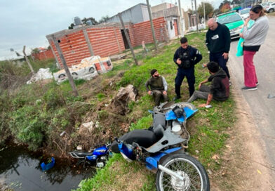 Choque entre dos motocicletas: dos jóvenes sufrieron lesiones leves