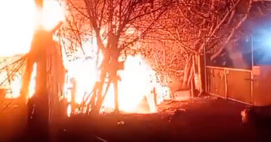 Un incendio destruyó por completo una vivienda en Baradero