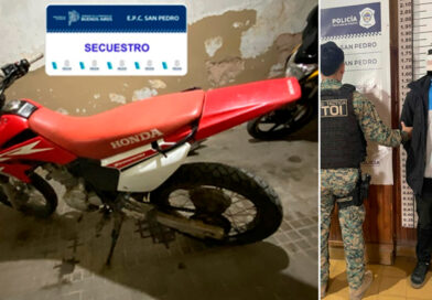 Aprehendieron a un motociclista por circular con una moto adulterada