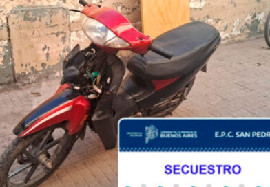Un menor fue retenido por vecinos tras el robo de una motocicleta