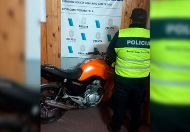 Secuestraron una moto por infracción de tránsito en Río Tala
