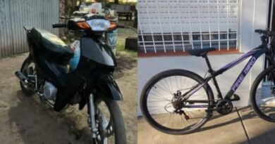 Robaron una moto y una bicicleta durante la madrugada
