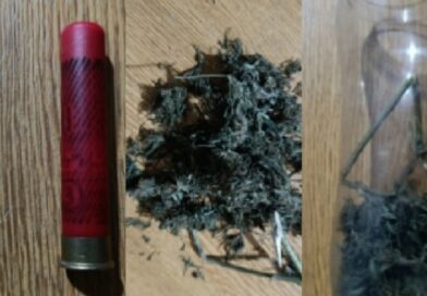 Allanamiento positivo en calle Molina al 500: secuestran municiones y marihuana en una vivienda