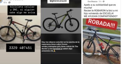 Inseguridad: múltiples robos de bicicletas en pocas horas