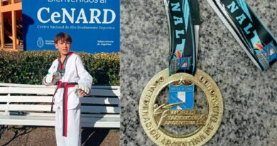 Jeremías Casco de la Escuela Municipal de Taekwondo se consagró campeón nacional