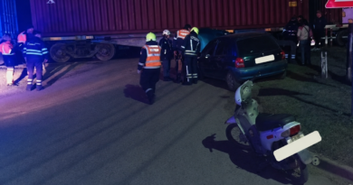 Baradero: tren embistió a un automóvil en un peligroso paso a nivel