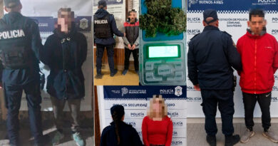 Varios hechos policiales en San Pedro: aprehensiones, pedido de captura y secuestro de estupefacientes