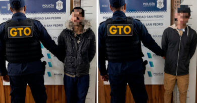 Identificaron y aprehendieron a dos hombres acusados de provocar daños