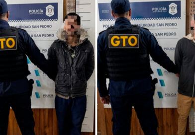 Identificaron y aprehendieron a dos hombres acusados de provocar daños