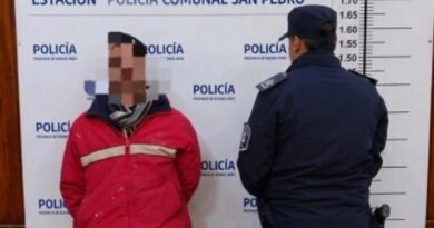 Intentó quitarle el arma a un policía durante un procedimiento y fue aprehendido
