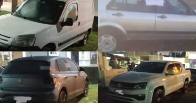 Cuatro vehículos retenidos y nueve secuestros durante los controles del fin de semana